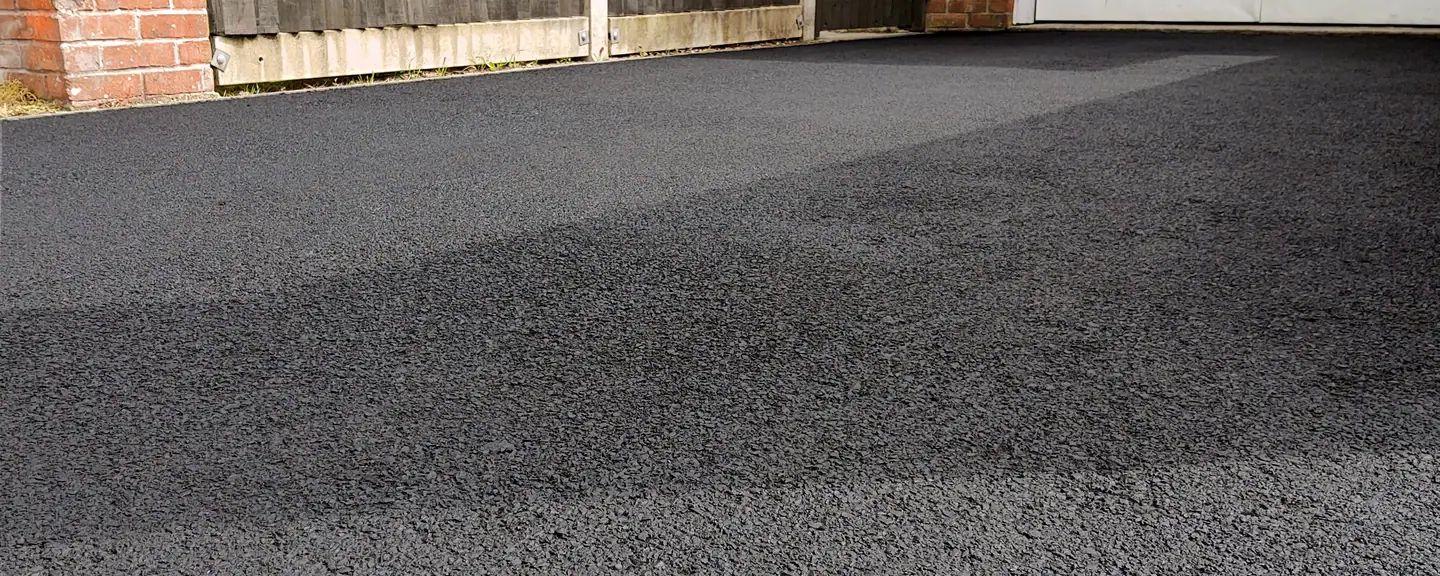 A newly laid tarmac driveway surface — Tarmac Driveways in Ramsgate by Meads Resurfacing